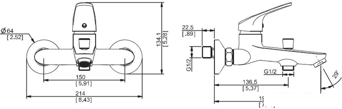 Смеситель Esko Palermo PE 54 - фото