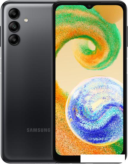 Смартфон Samsung Galaxy A04s SM-A047F/DS 4GB/64GB (черный) - фото