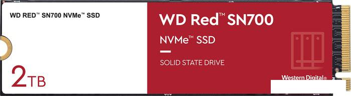 SSD WD Red SN700 2TB WDS200T1R0C - фото