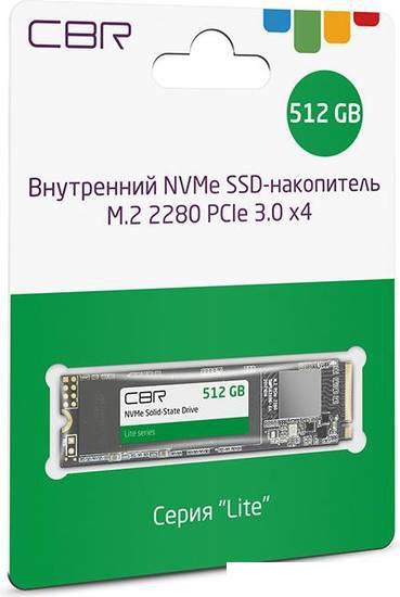 SSD CBR Lite 512GB SSD-512GB-M.2-LT22 - фото