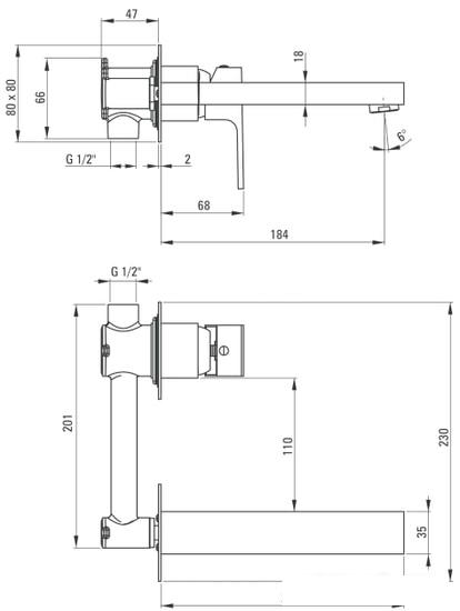 Смеситель Deante Anemon Bis BCZ 054L - фото