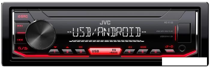 USB-магнитола JVC KD-X152M - фото