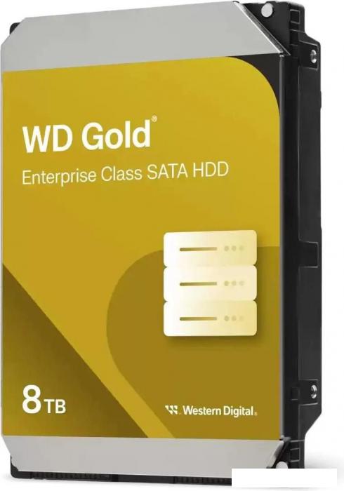 Жесткий диск WD Gold 8TB WD8005FRYZ - фото