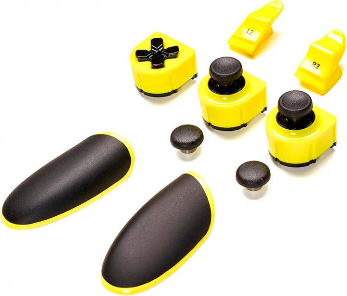 Комплект модулей для геймпада Thrustmaster eSwap T-Mode Yellow Color Pack - фото