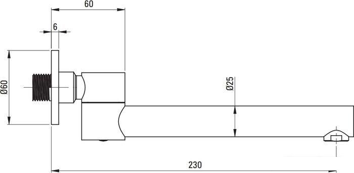 Излив Deante Cascada NAC Z87K - фото