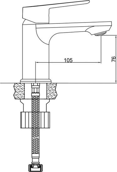 Смеситель Gross Aqua Dyno 6248285C - фото