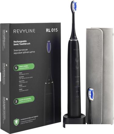 Электрическая зубная щетка Revyline RL 015 (черный) - фото