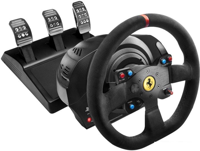 Руль Thrustmaster T300 Ferrari Integral Racing Wheel Alcantara Edition - фото
