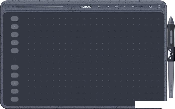 Графический планшет Huion HS611 (серый космос) - фото