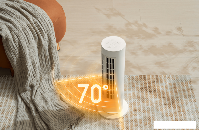 Тепловентилятор Xiaomi Smart Tower Heater Lite LSNFJ02LX (европейская версия, белый) - фото