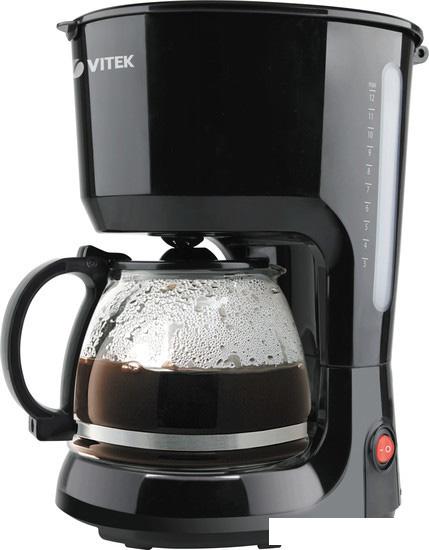Капельная кофеварка Vitek VT-1528 BK - фото