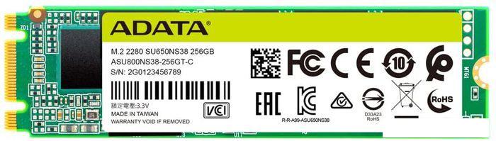 SSD A-Data Ultimate SU650 256GB ASU650NS38-256GT-C - фото