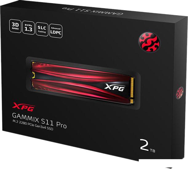 SSD A-Data GAMMIX S11 Pro 2TB AGAMMIXS11P-2TT-C - фото