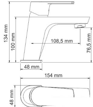 Смеситель Wasserkraft Dill 6103 - фото