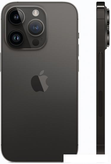 Смартфон Apple iPhone 14 Pro 128GB (космический черный) - фото