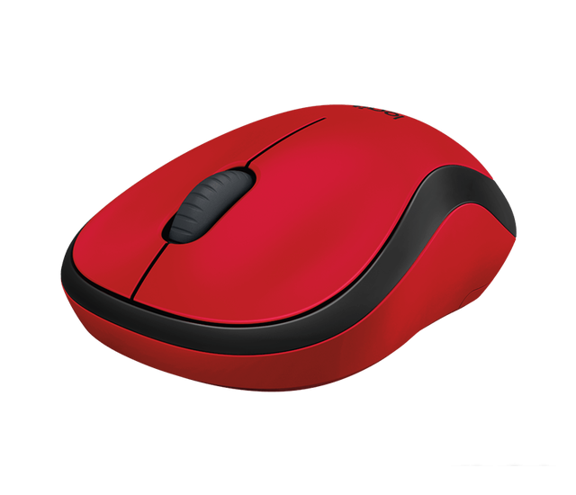 Мышь Logitech M220 Silent (красный) [910-004880] - фото