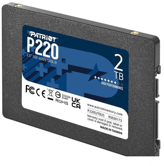 SSD Patriot P220 2TB P220S2TB25 - фото