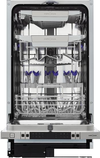 Встраиваемая посудомоечная машина Krona Martina 45 BI - фото