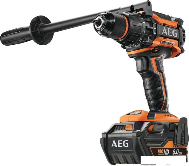 Ударная дрель-шуруповерт AEG Powertools BSB 18BL LI-602C 4935464100 (с 2-мя АКБ 6 Ач, кейс) - фото