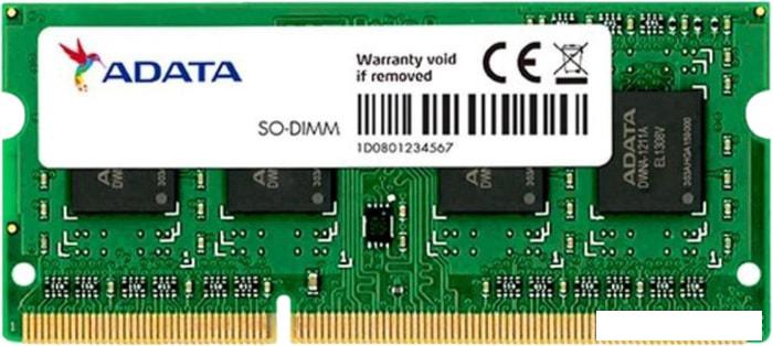 Оперативная память A-Data 4GB DDR3 PC3-12800 ADDS1600W4G11-S - фото