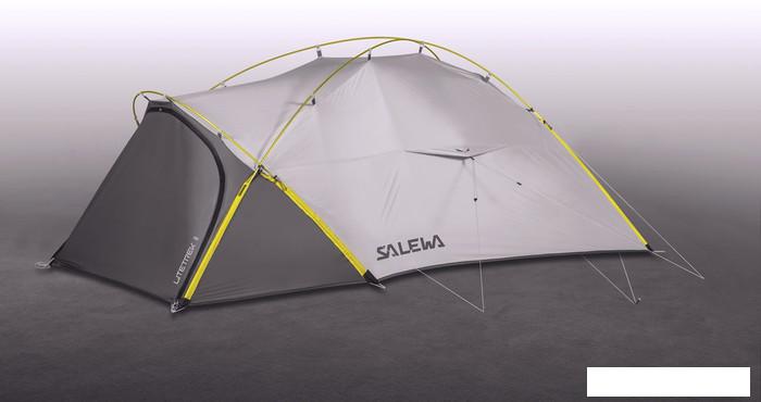 Треккинговая палатка Salewa Litetrek Pro III Tent (светло-серый) - фото