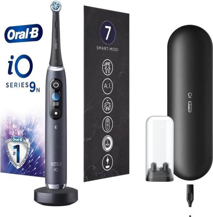 Электрическая зубная щетка Oral-B iO 9n (черный) - фото