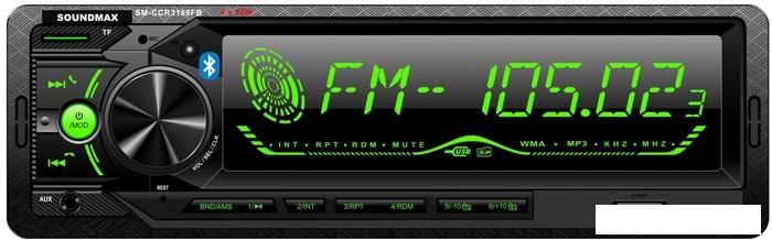 USB-магнитола Soundmax SM-CCR3189FB - фото