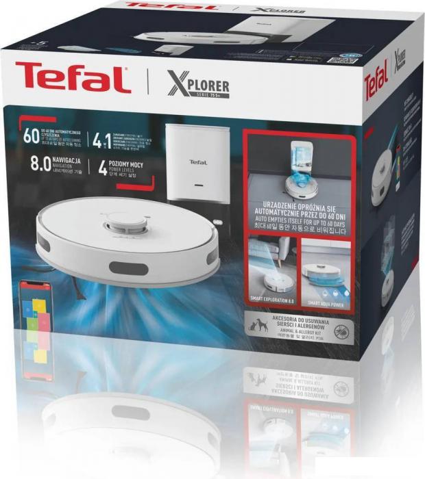 Робот-пылесос Tefal X-plorer Serie 75 S+ RG8597WH - фото