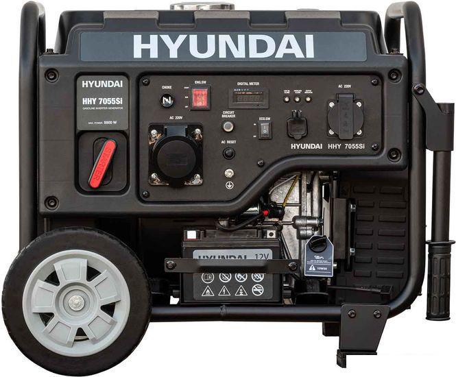 Бензиновый генератор Hyundai HHY 7055Si - фото
