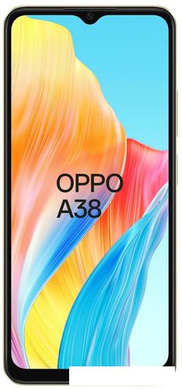 Смартфон Oppo A38 CPH2579 4GB/128GB международная версия (золотистый) - фото