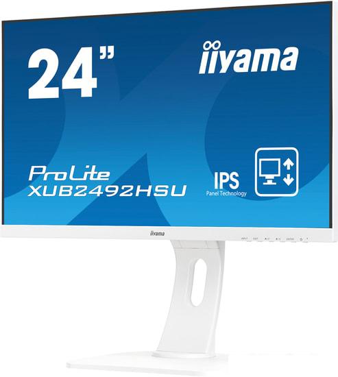 Монитор Iiyama ProLite XUB2492HSU-W1 - фото