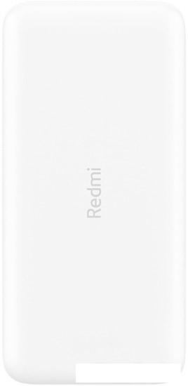 Портативное зарядное устройство Xiaomi Redmi Power Bank 20000mAh (белый) - фото