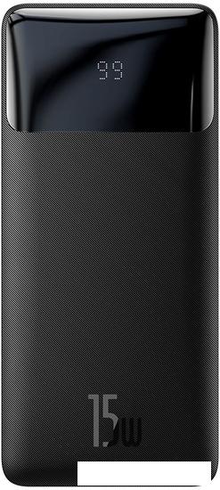 Внешний аккумулятор Baseus Bipow Digital Display Fast Charge 10000mAh (черный) - фото