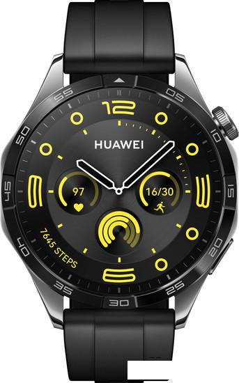 Умные часы Huawei Watch GT 4 46 мм (черный) - фото