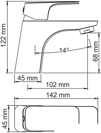 Смеситель Wasserkraft Salm 2703 - фото