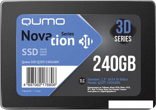 SSD QUMO Novation 3D 240GB Q3DT-240GAEN - фото