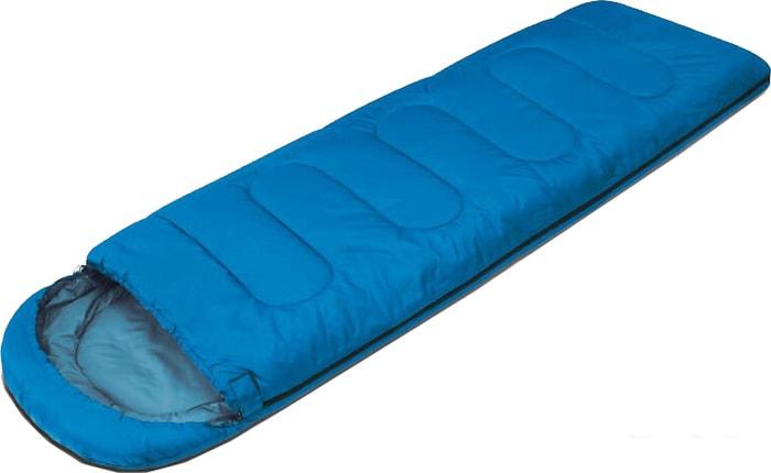 Спальный мешок GOLDEN SHARK Soft 300 (молния справа, синий) - фото