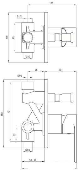 Смеситель Deante Alpinia BGA 044P - фото