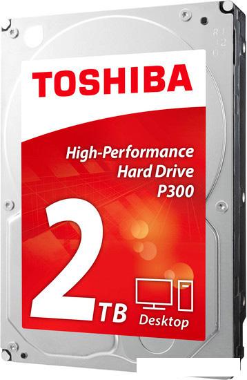 Жесткий диск Toshiba P300 2TB [HDWD120UZSVA] - фото