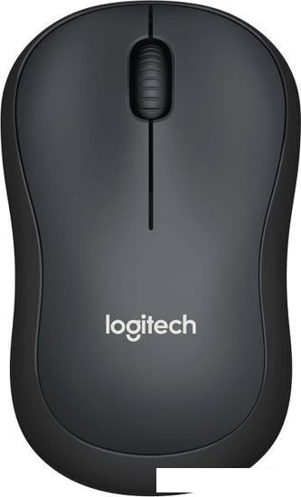 Мышь Logitech M221 (серый/черный) - фото