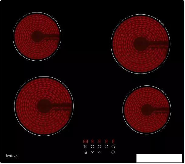 Варочная панель Evelux HEV 640 B - фото