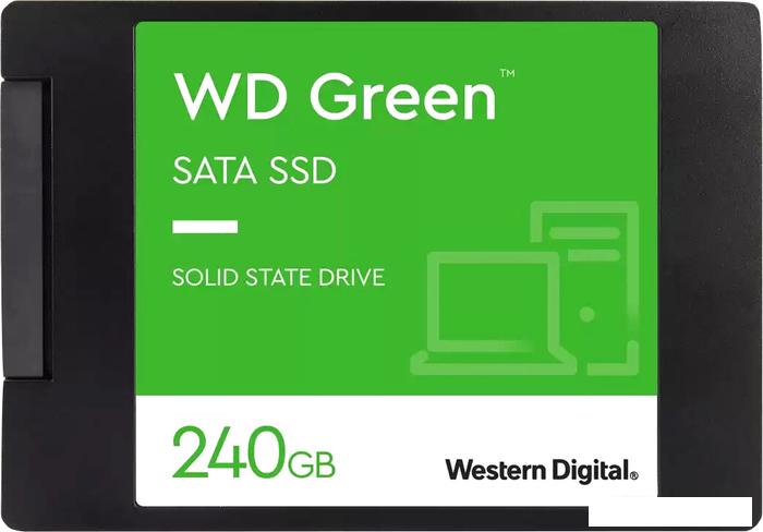 SSD WD Green 240GB WDS240G3G0A - фото