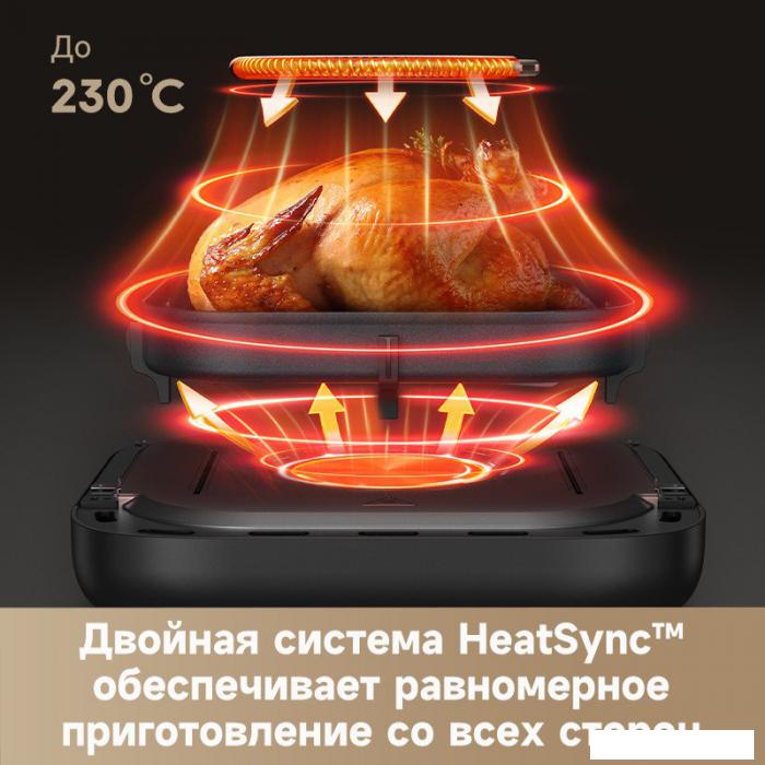 Аэрофритюрница Dreame Trouver Air Fryer FD10 Pro VFF12A (черный) - фото