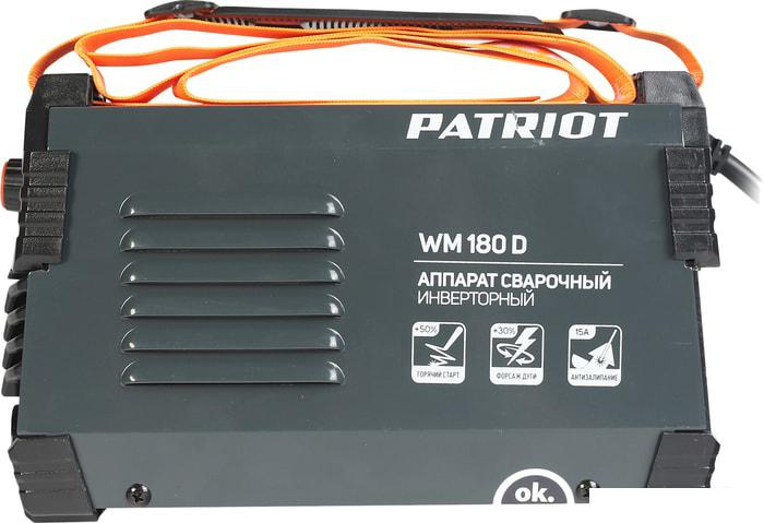 Сварочный инвертор Patriot WM 180D - фото