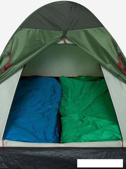 Треккинговая палатка Outventure Dome 2 (зеленый) - фото