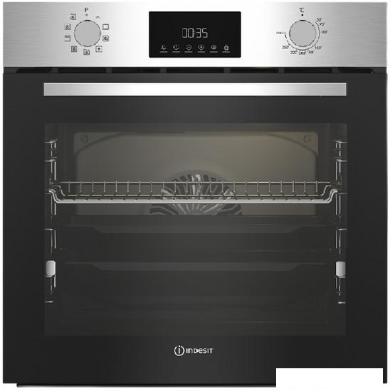 Электрический духовой шкаф Indesit IFE 3841 JC IX - фото