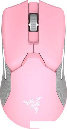 Игровая мышь Razer Viper Ultimate Quartz Pink (с док-станцией) - фото