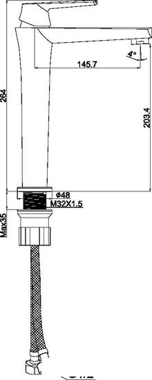 Смеситель Maxonor Pure Life PL1185 - фото