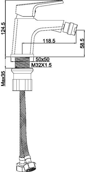 Смеситель Maxonor Pure Life PL5092 - фото