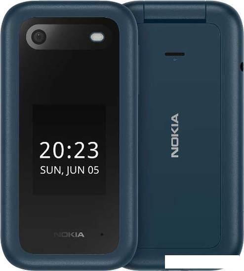 Кнопочный телефон Nokia 2660 (2022) TA-1469 Dual SIM (синий) - фото